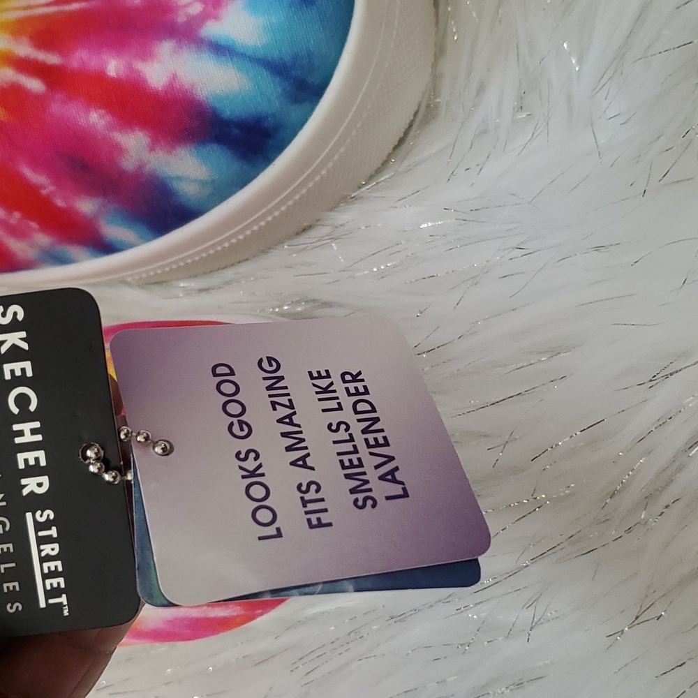 Women skechers tie-dye slip on sneakers - Picture 5 of 5